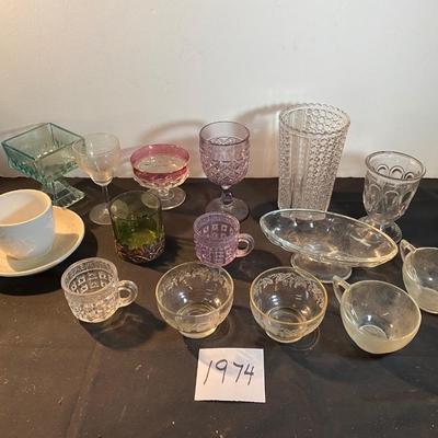 Vintage Glass Lot