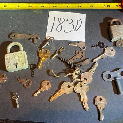 Vintage Key Lot.
