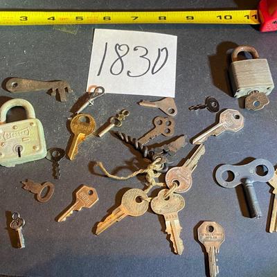 Vintage Key Lot.