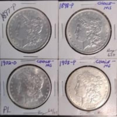 1903-P Magnificent Morgan Silver Dollar Lot; Choice MS/BU *NO JUNK COINS*