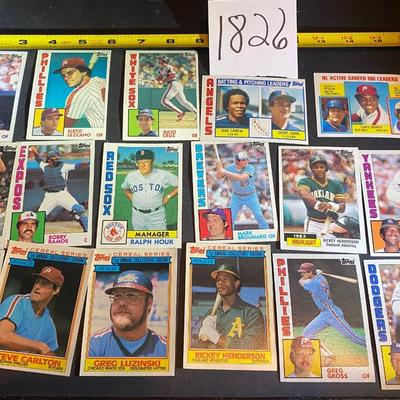 Vintage Topps Baseball Cards