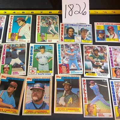 Vintage Topps Baseball Cards