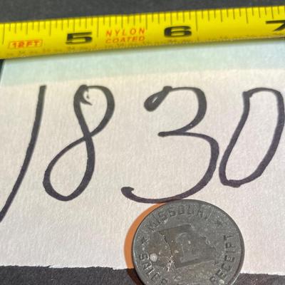 Vintage Missouri Sales Tax Receipt