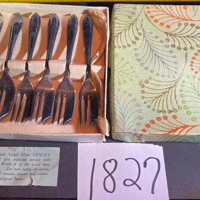 Vintage Loxley Pastry Forks