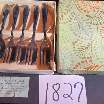Vintage Loxley Pastry Forks