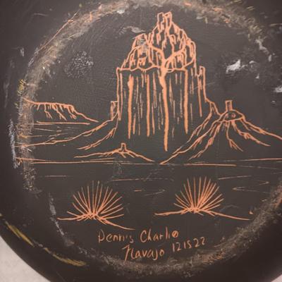 SIGNED NAVAJO CLAY POT
