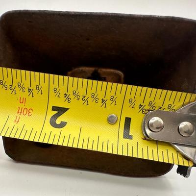Two Vintage Hand Held Bells (2)