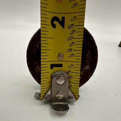 Two Vintage Hand Held Bells (2)