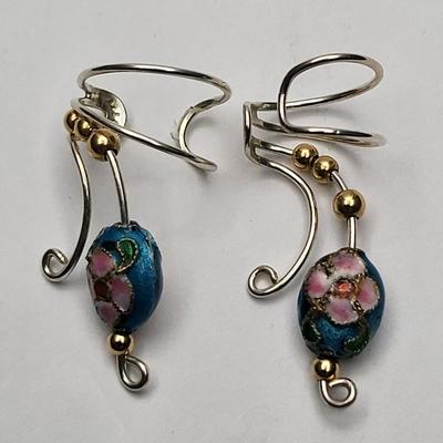 Four Pairs 925 Silver Ear Cuffs