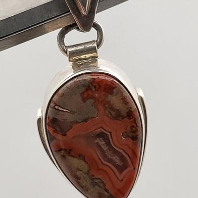 Jasper Pendant 925