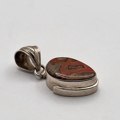 Jasper Pendant 925