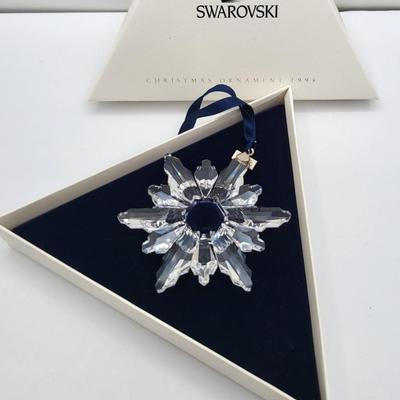 1998 Swarovski Crystal Snowflake Ornament Collectible