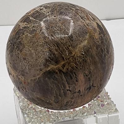 Jasper Moonstone Quartz 3" Sphere