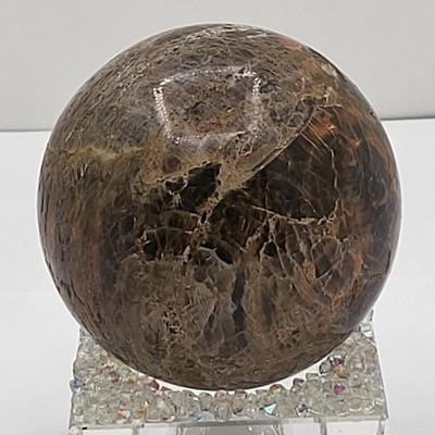 Jasper Moonstone Quartz 3" Sphere