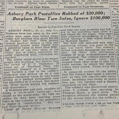 Authentic 1929 New York Times Newspaper
