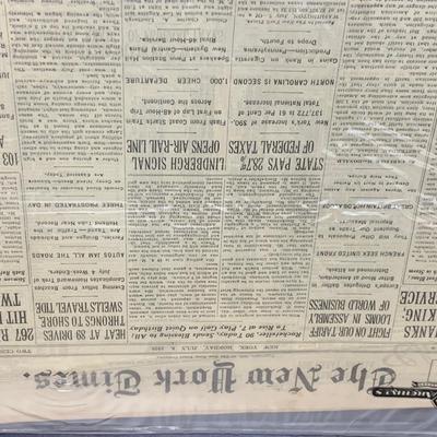Authentic 1929 New York Times Newspaper