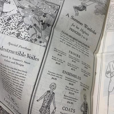 Authentic 1929 New York Times Newspaper