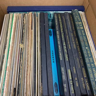 2 Boxes of Assorted Records