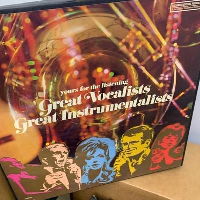 2 Boxes of Assorted Records