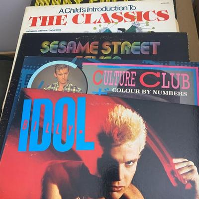 2 Boxes of Assorted Records