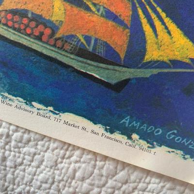 Mid Century Wine Board Posters & More