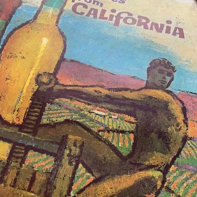 Mid Century Wine Board Posters & More