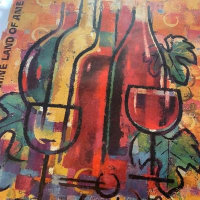 Mid Century Wine Board Posters & More