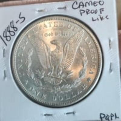 1888-S **SCARCE** Morgan Silver Dollar Lot; Magnificent Gems, "NO JUNK COINS"