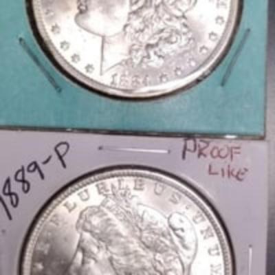 1878-P 7/8tf Remarkable Morgan Silver Dollar Uncirculated Lot; "NO JUNK COINS"