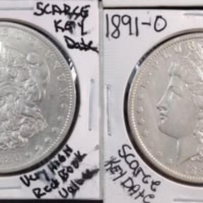 1886-0 ¤Collectors Choice¤ Morgan Silver Dollar Lot;