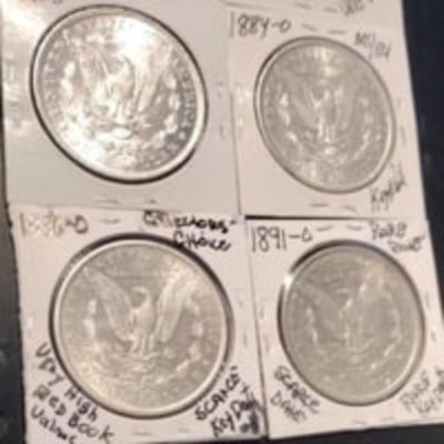 1886-0 ¤Collectors Choice¤ Morgan Silver Dollar Lot;
