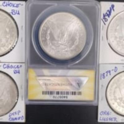 1891-P Morgan Silver Dollar Lot; Magnificent Specimens, *NO JUNK COINS*!