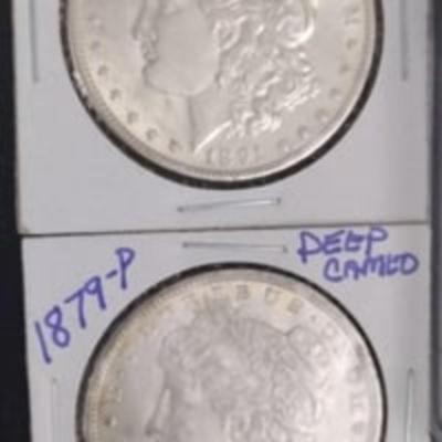 1891-P Morgan Silver Dollar Lot; Magnificent Specimens, *NO JUNK COINS*!