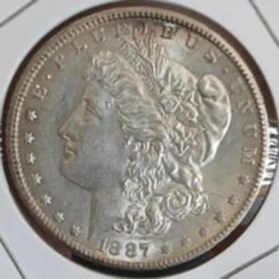 1887-S Fabulous Morgan Silver Dollar Lot; Choice BU, "NO JUNK COINS"!