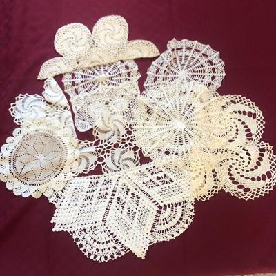 Lot of 11 Doilies