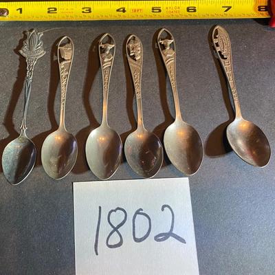 Vintage State Collectable Spoons
