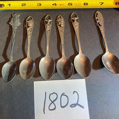 Vintage State Collectable Spoons