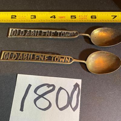 Vintage Old Abilene Town Spoons