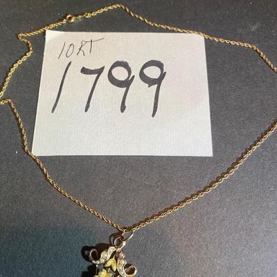 10 KT Gold Necklace