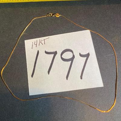 14 KT Chain Necklace