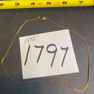 14 KT Chain Necklace