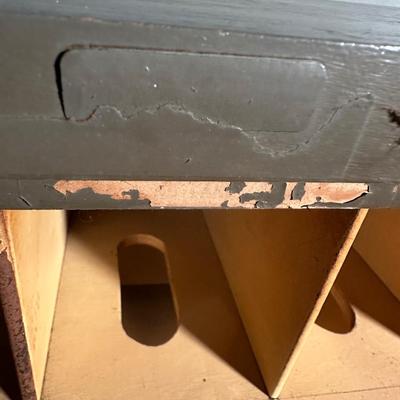 VINTAGE MAIL SORTING CUBBY