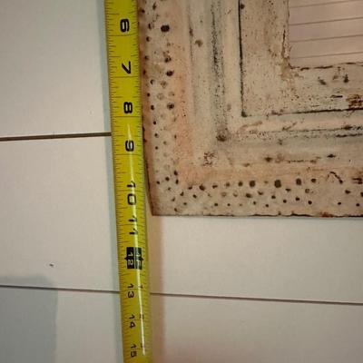 ANTIQUE TIN CEILING TILE MIRROR