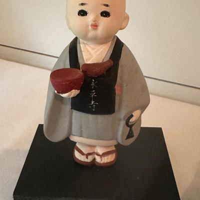 JAPANESE HAKATA DOLL, CHINESE MEDITATION STRESS BALLS