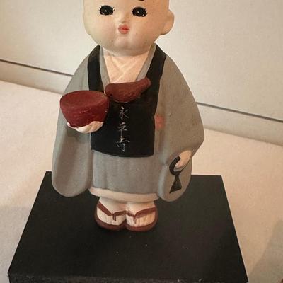 JAPANESE HAKATA DOLL, CHINESE MEDITATION STRESS BALLS