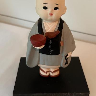 JAPANESE HAKATA DOLL, CHINESE MEDITATION STRESS BALLS