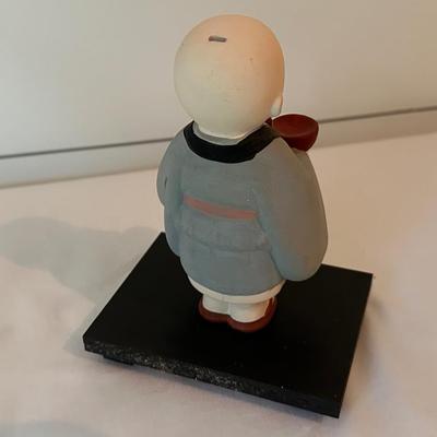 JAPANESE HAKATA DOLL, CHINESE MEDITATION STRESS BALLS