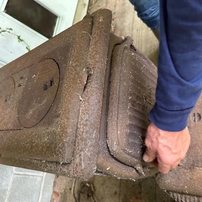 BIG BOX WOOD STOVE