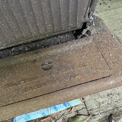 BIG BOX WOOD STOVE