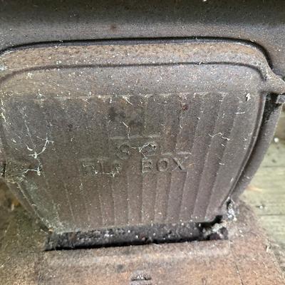 BIG BOX WOOD STOVE